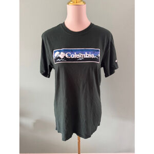 Men's Columbia Green Graphic T-Shirt Size M